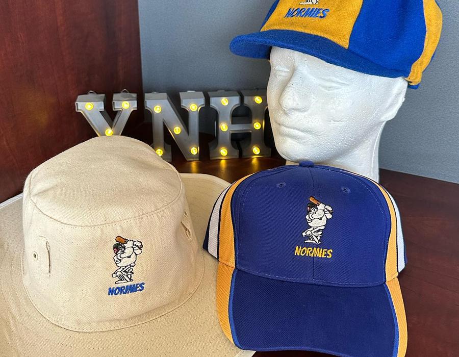 Custom caps, wide brim hats and baggy caps